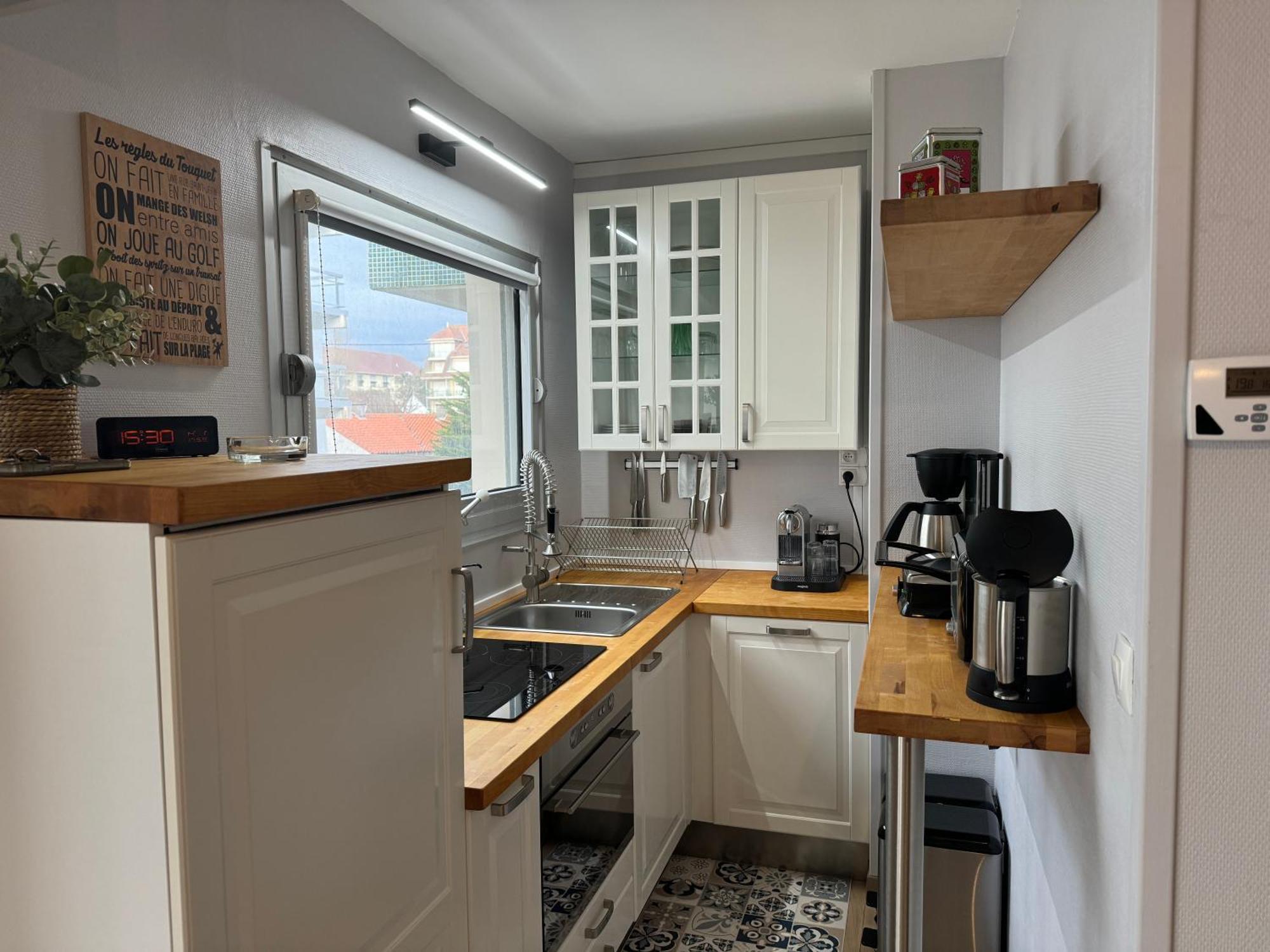 Chez Tonton, Studio Cabine Au Calme Avec Parking Le Touquet Esterno foto