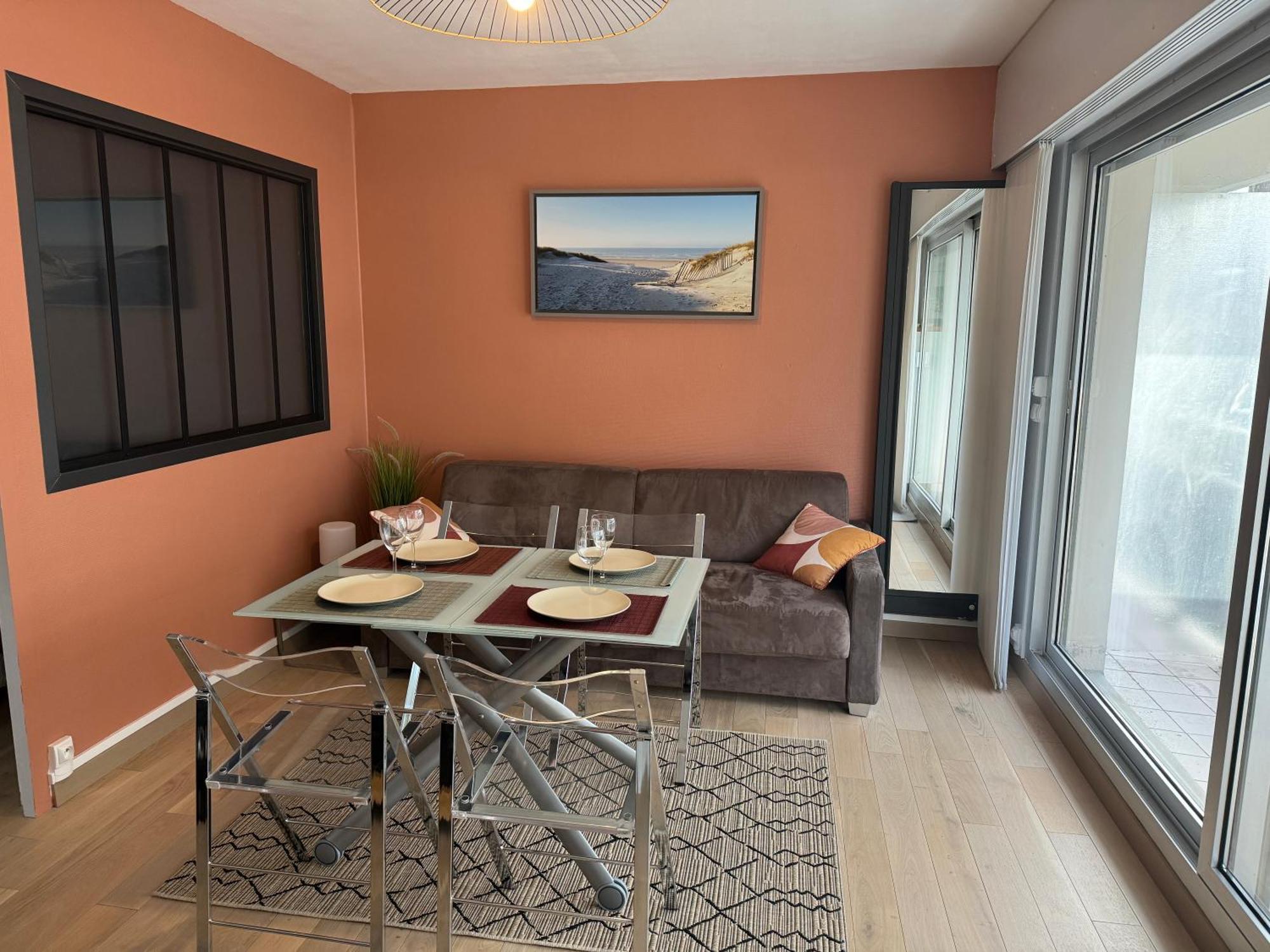 Chez Tonton, Studio Cabine Au Calme Avec Parking Le Touquet Esterno foto
